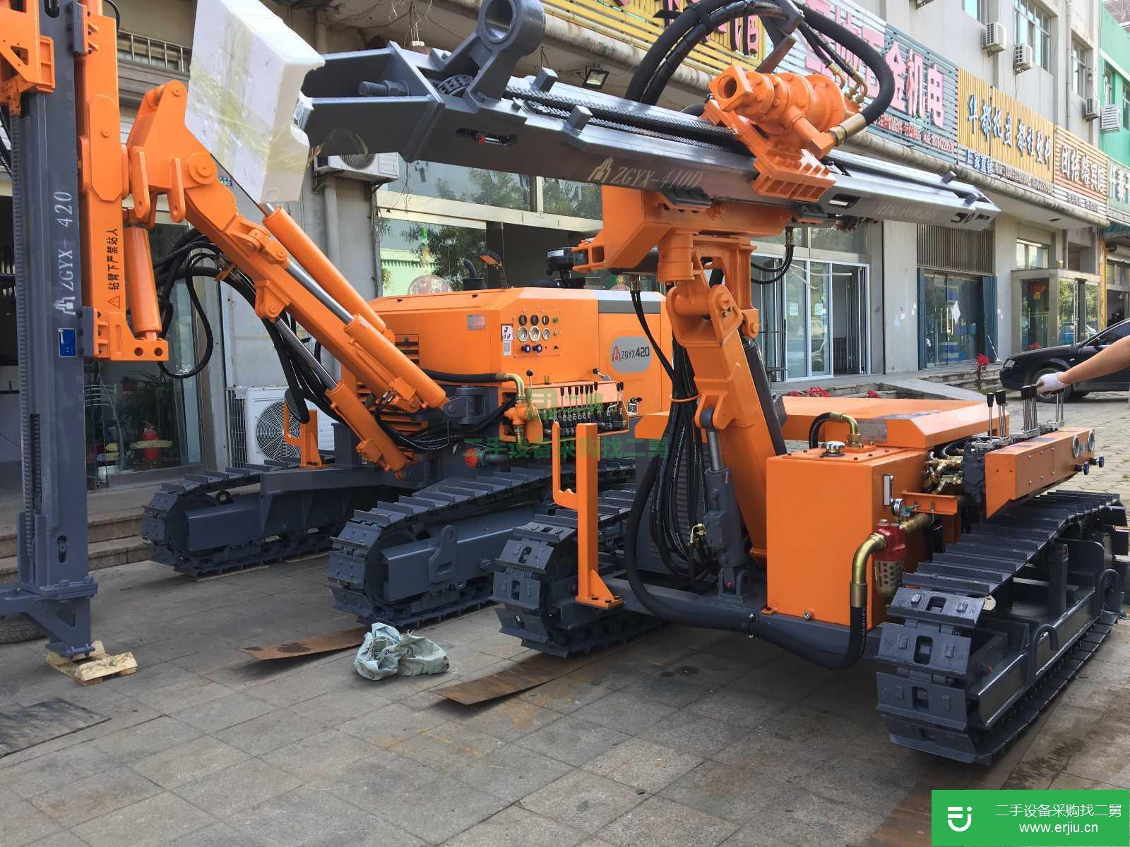 山東出售志高410F潛孔鉆機出售 有需要試機