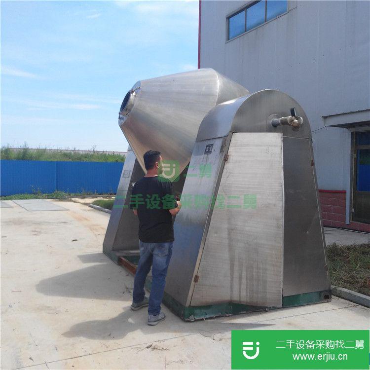 轉讓:二手3000L不銹鋼雙錐干燥機2
