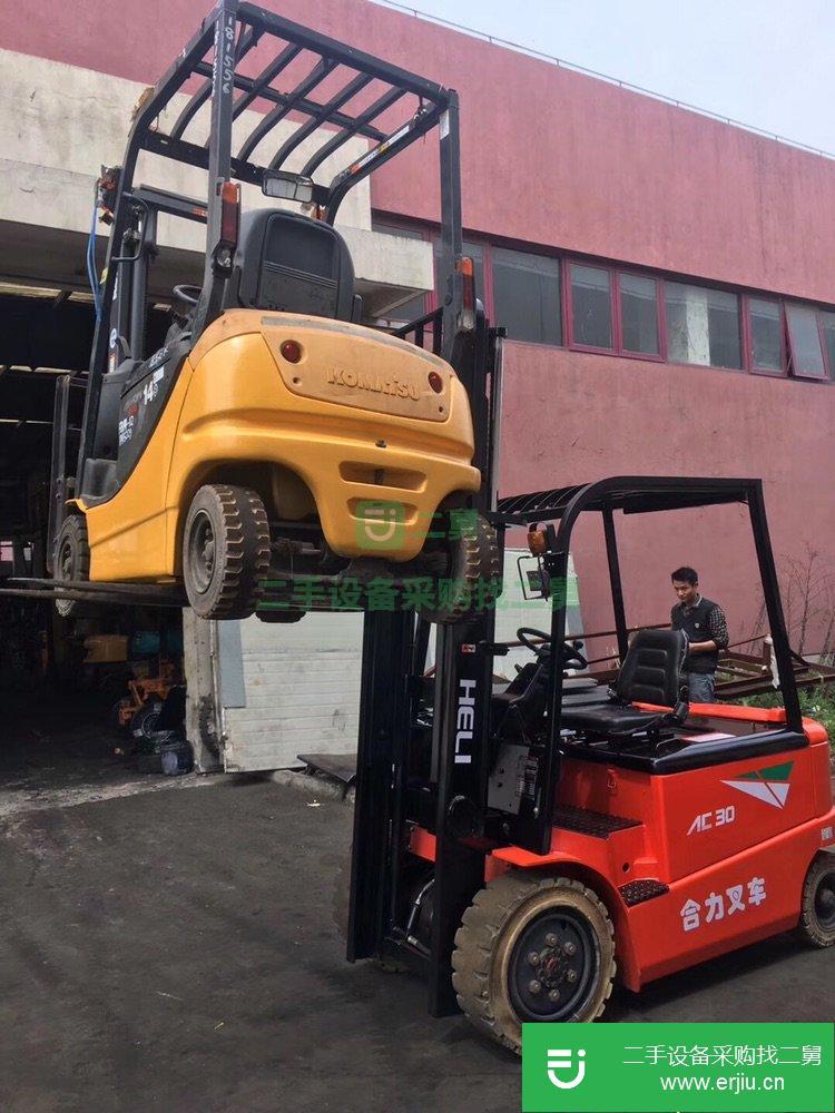 二手合力3噸全交流電動叉車