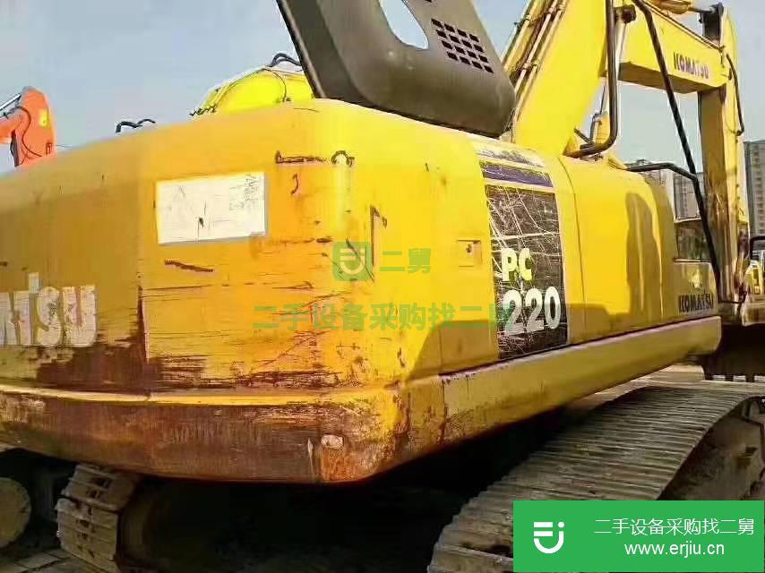 小松 PC220LC-7 挖掘機 (真車實表二手挖掘機)