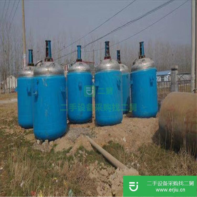 二手不銹鋼反應(yīng)釜2017年設(shè)備九成新