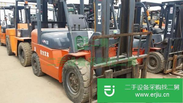 轉讓:二手5噸叉車(杭州,合力牌)