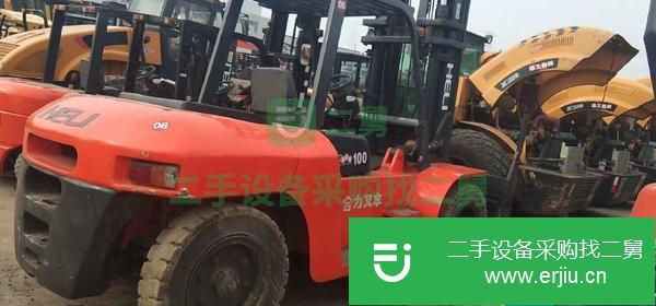 轉讓二手7噸叉車,高門架10噸叉車