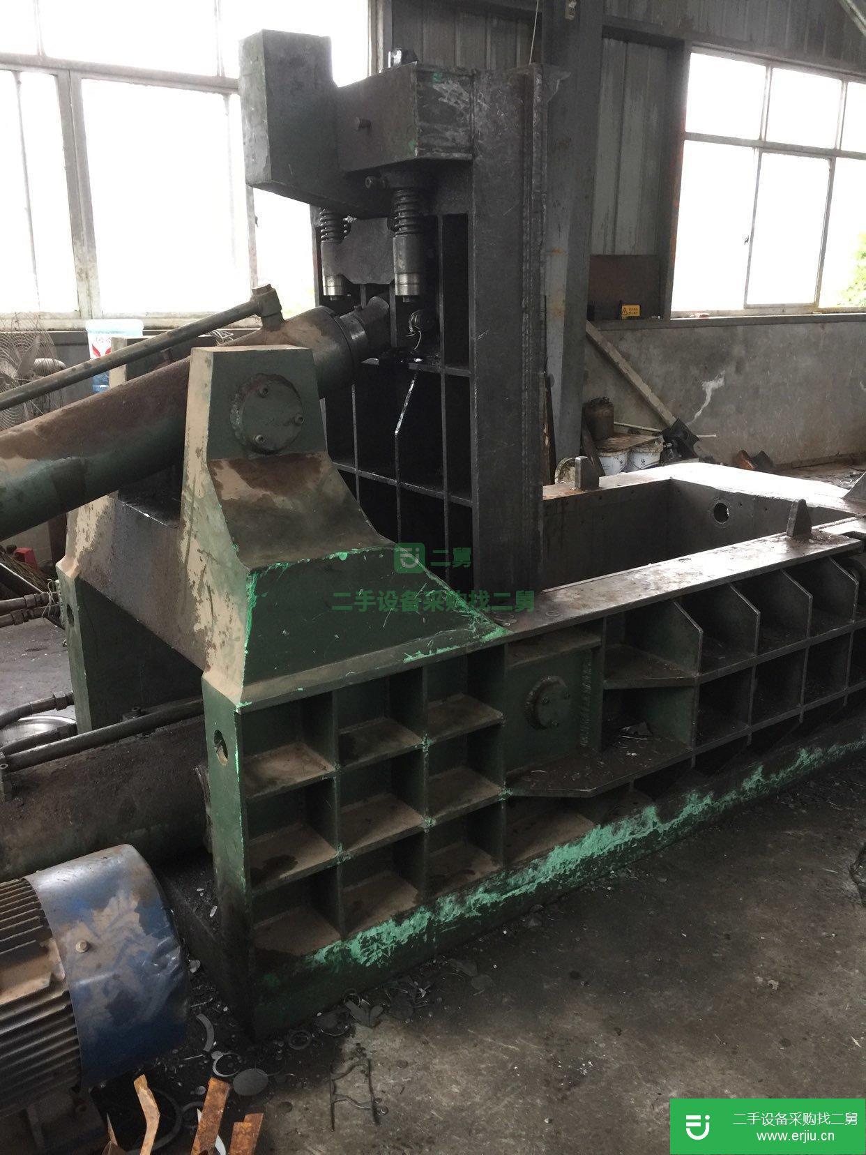 出售二手九成新的華建金屬打包液壓機