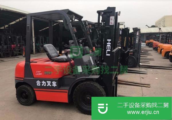 出售二手合力3噸叉車=南 京