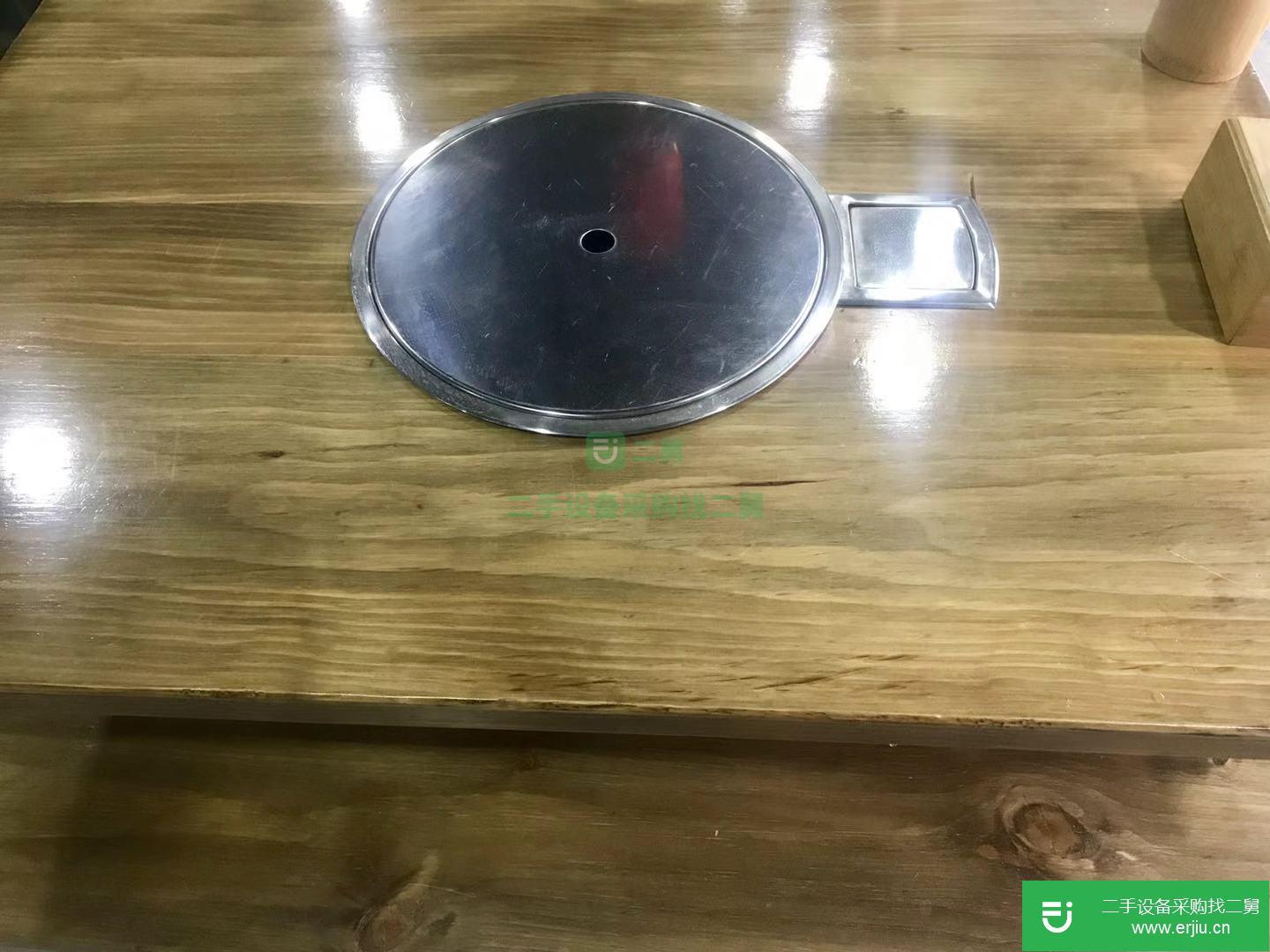 實木下層火鍋桌凳