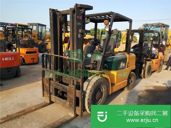 轉讓二手杭州5噸50小型叉車
