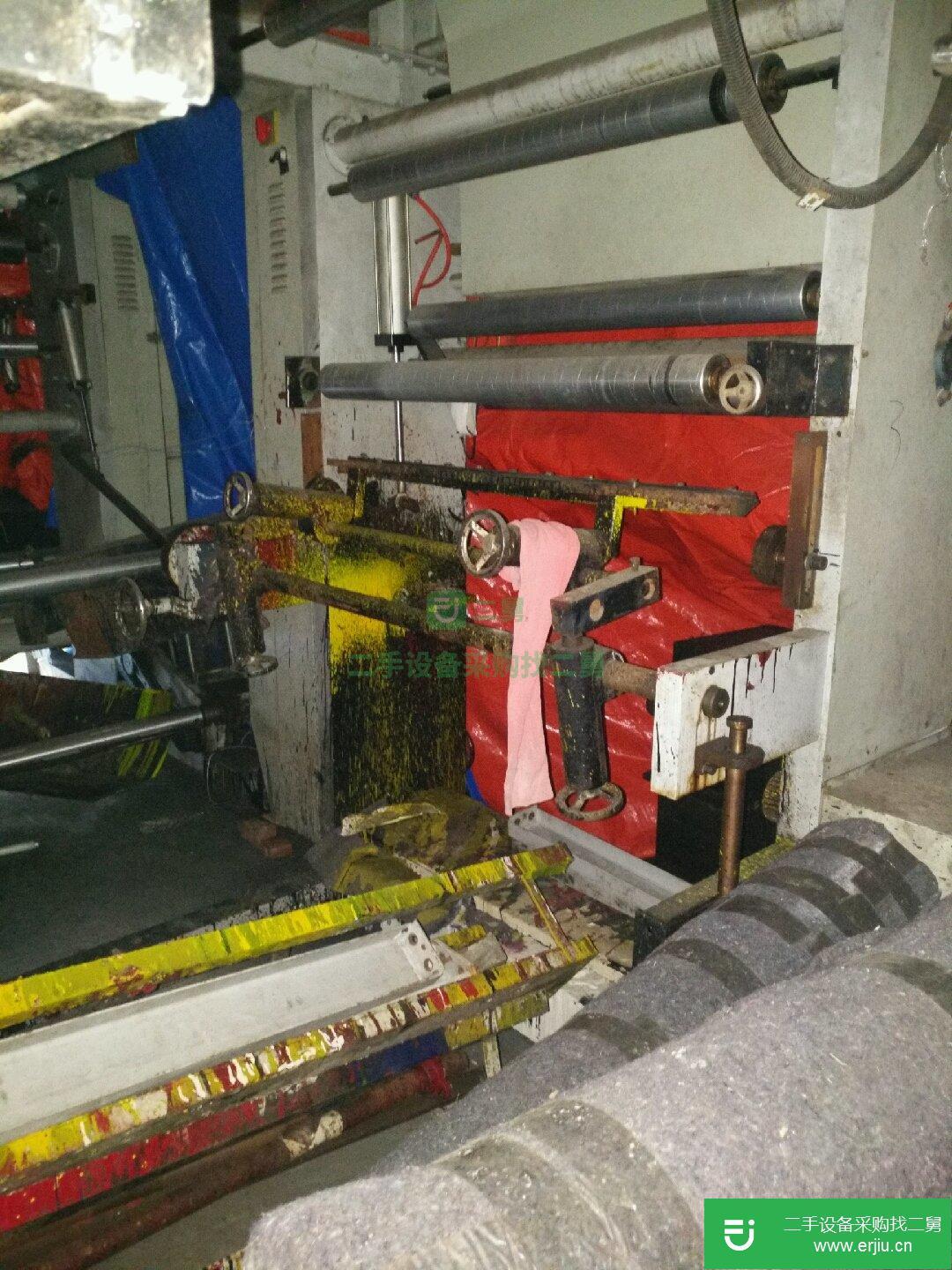 凹版印刷機1000型五色，裝大版直徑100到900.