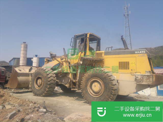 日本原裝WA470-3小松裝載機