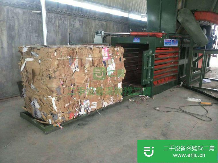 河南鄭州出售二手九成新的打包機塑料瓶廢紙打包機轉讓出售