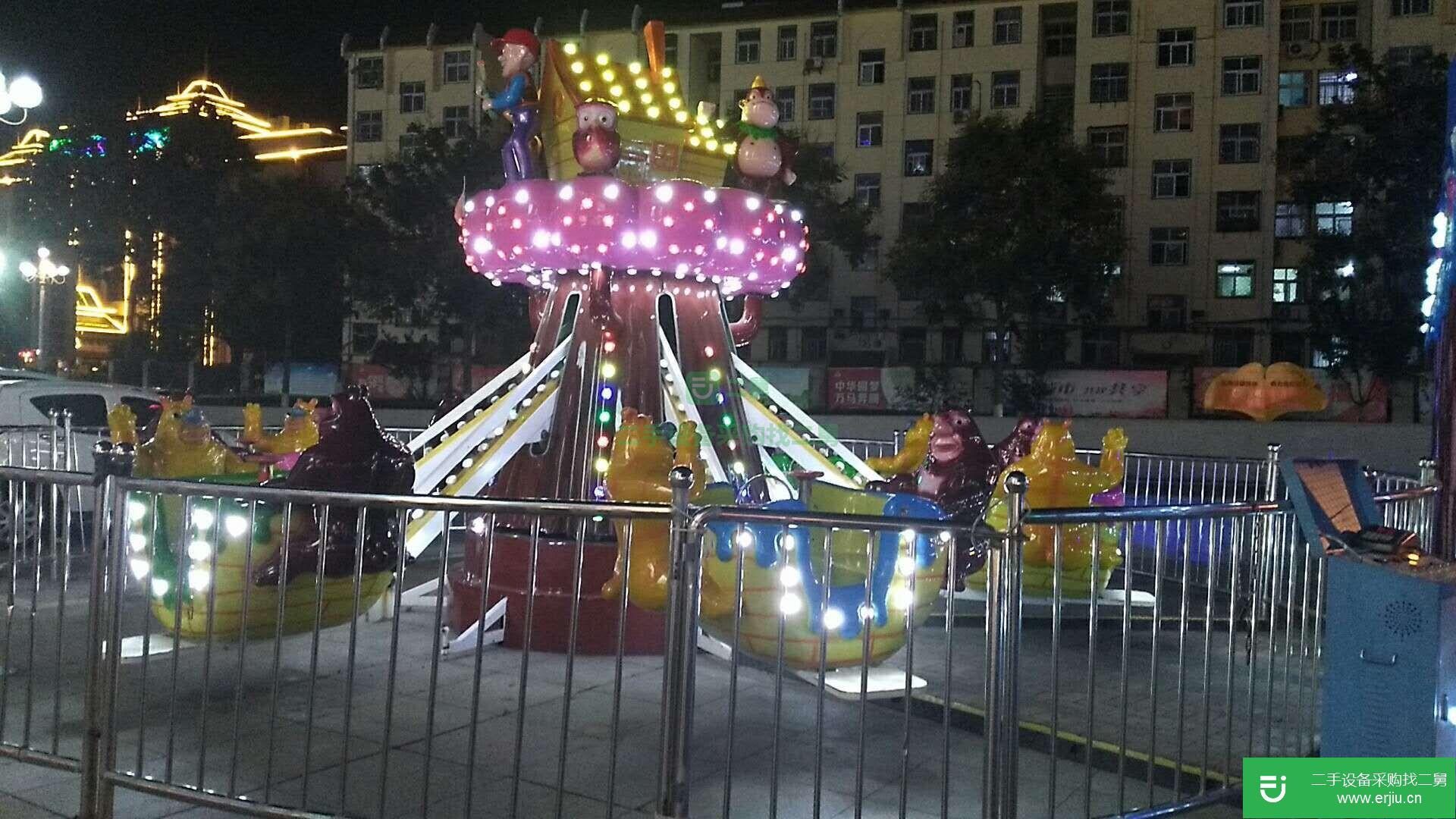 山東煙臺出售二手兒童戶外游樂設備