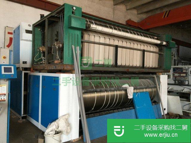 出售二手水洗機折疊機布草洗滌設備二手干洗機烘干機四輥燙平機