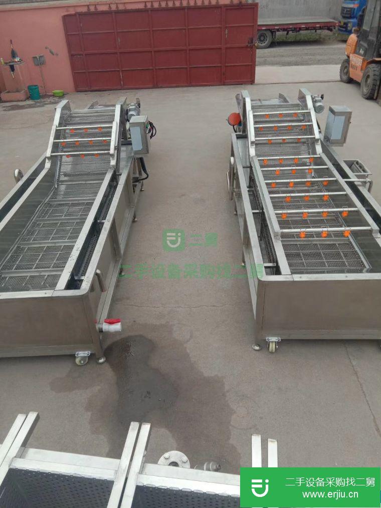 轉讓:低價出售二手氣泡清洗機 不銹鋼304果蔬清洗機蔬菜超聲波清洗機