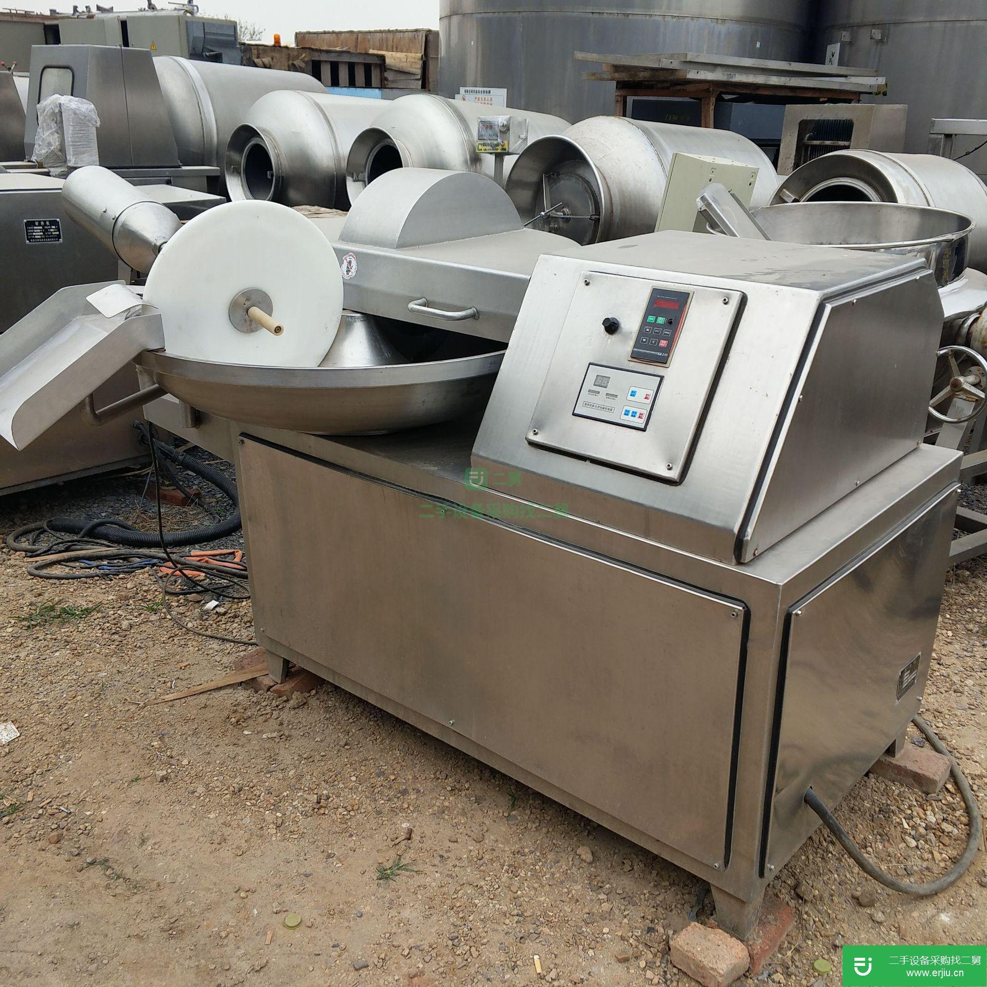 處理食品廠變頻斬拌機(jī) 電加熱夾層鍋