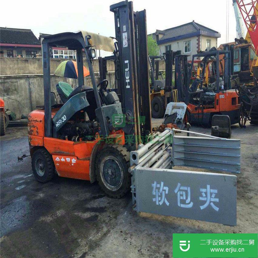 合力 2-3.5噸 叉車 (二手夾包高門架叉車)