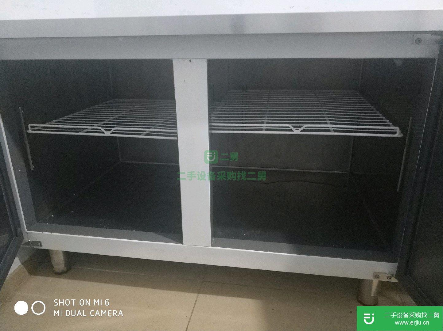 遼寧朝陽市出售二手面食操作臺帶冷藏柜