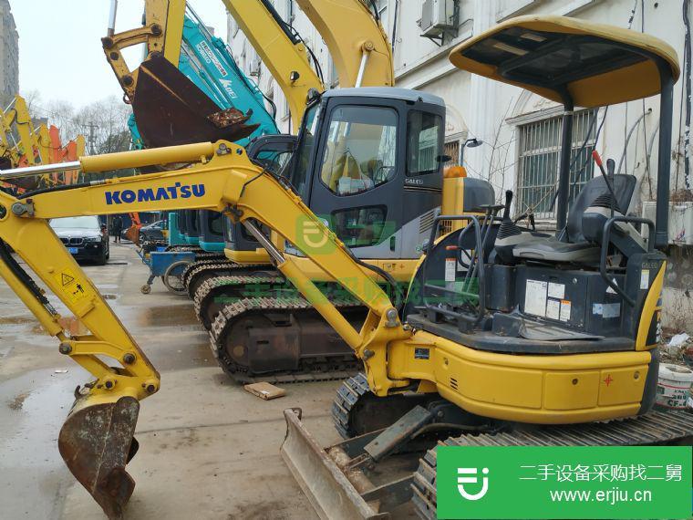 轉讓9成新小松20MR二手挖掘機
