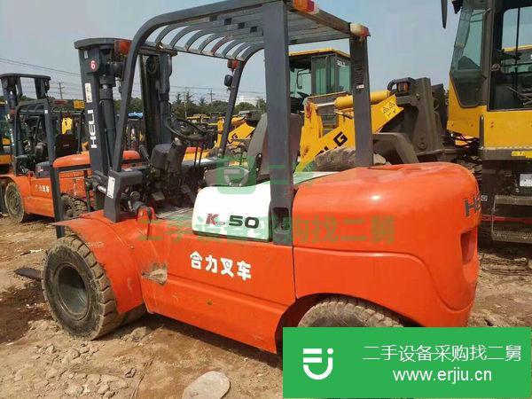 轉讓5噸合力二手叉車