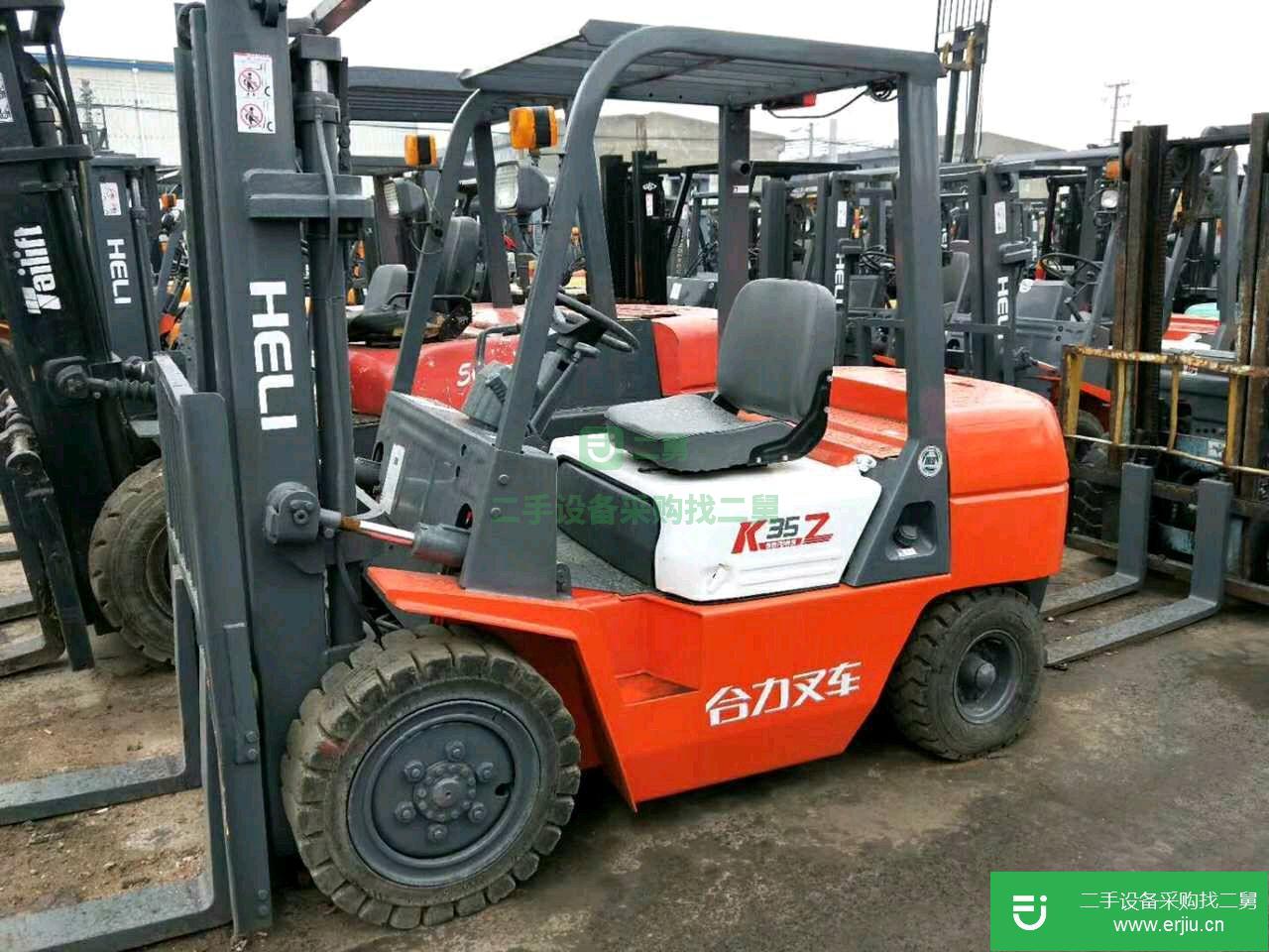 本地轉(zhuǎn)讓二手叉車合力3.5噸3噸，正規(guī)原廠車源