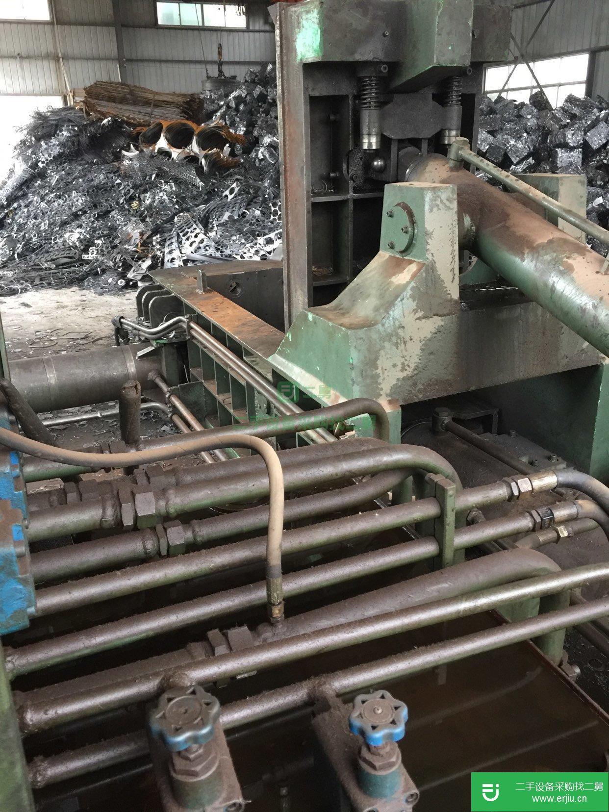 出售二手九成新的華建金屬打包液壓機