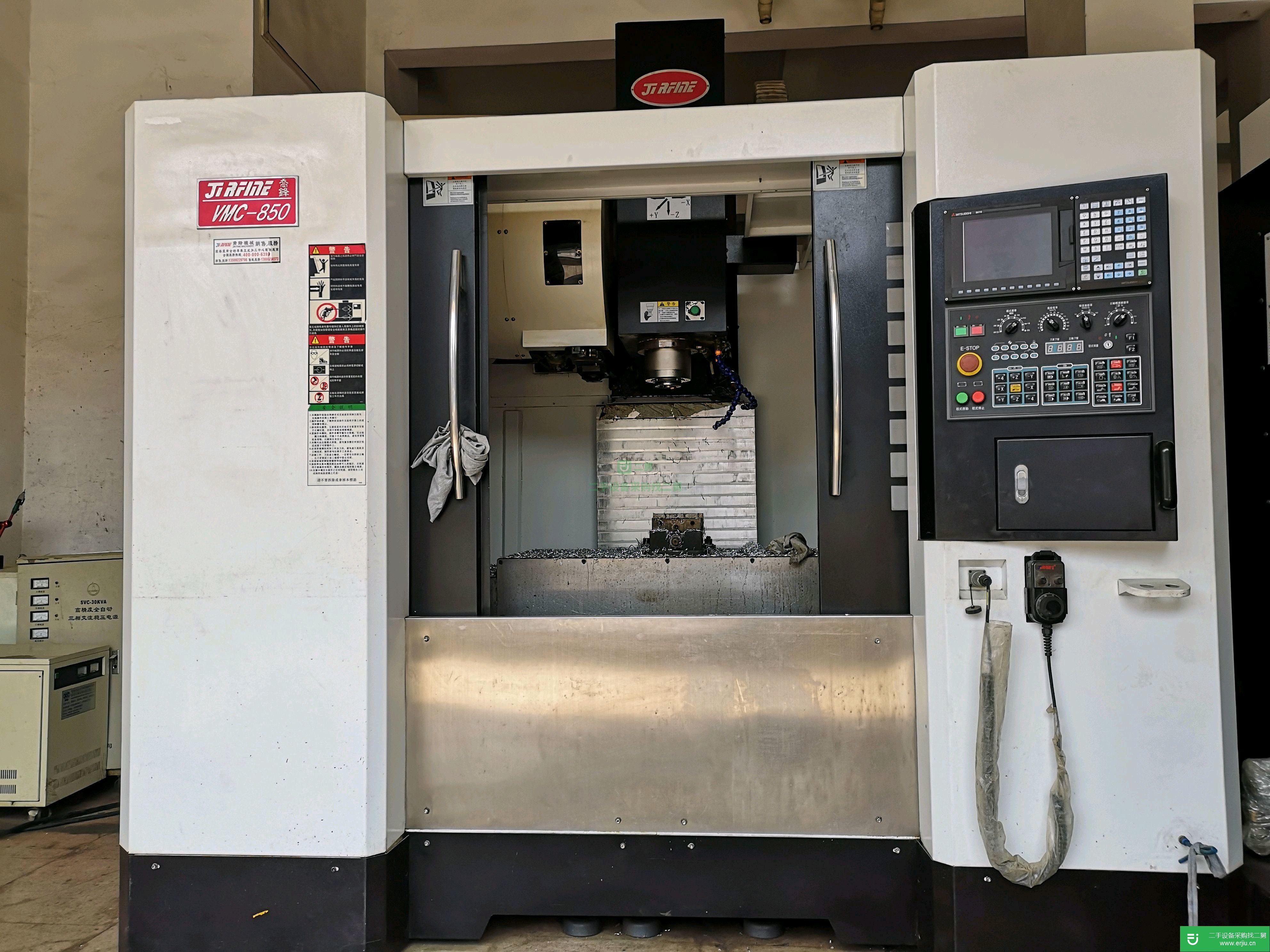 剛到五臺重型喬鋒加中心機，型號：VMC-850