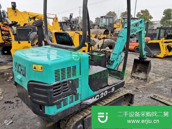 轉讓二手玉柴20-8小型挖掘機自用好車況,二手13 18 35挖機包送
