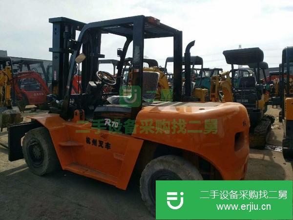 上海市轄區轉讓九成新的二手8噸叉車