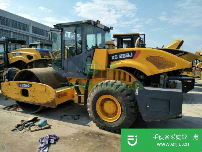 轉讓:二手小型雙鋼輪壓路機，二手徐工22噸壓路機//便宜車出售