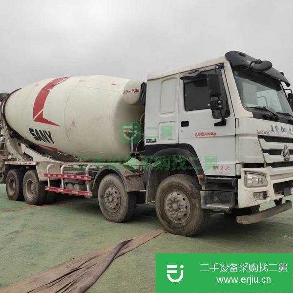 出售二手攪拌車豪沃大20方