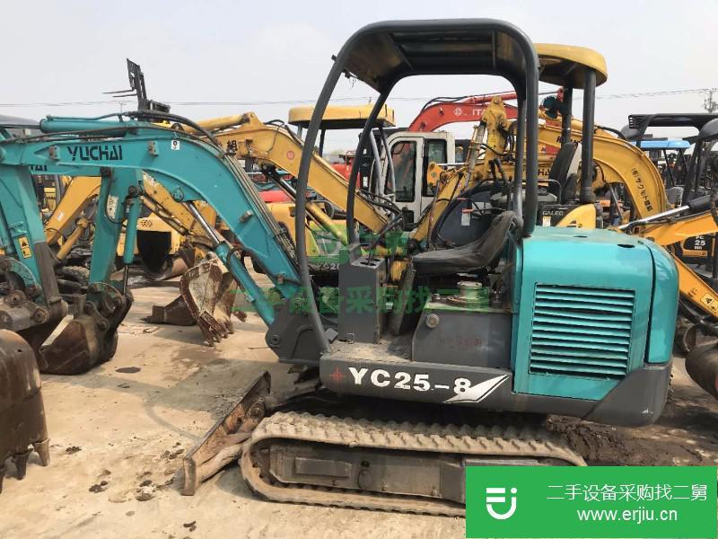 貴港平南轉(zhuǎn)讓挖掘機(jī) 原廠玉柴小型挖機(jī)