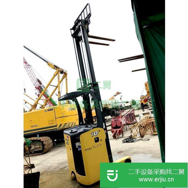 轉讓進口二手前移式電動叉車 1噸電瓶叉車9成新