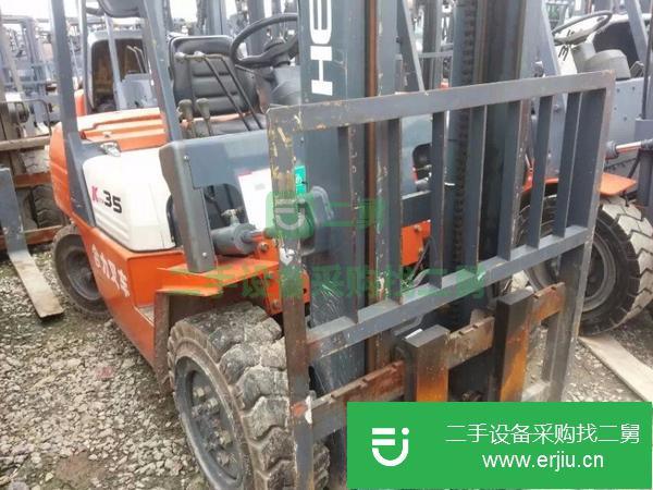 轉讓原漆二手柴油合力叉車3噸5噸10噸門架升高3米4米5