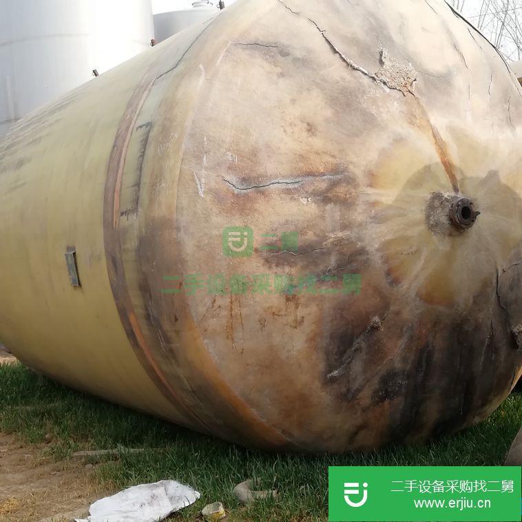 山東濟寧轉讓二手九成新的玻璃鋼儲罐