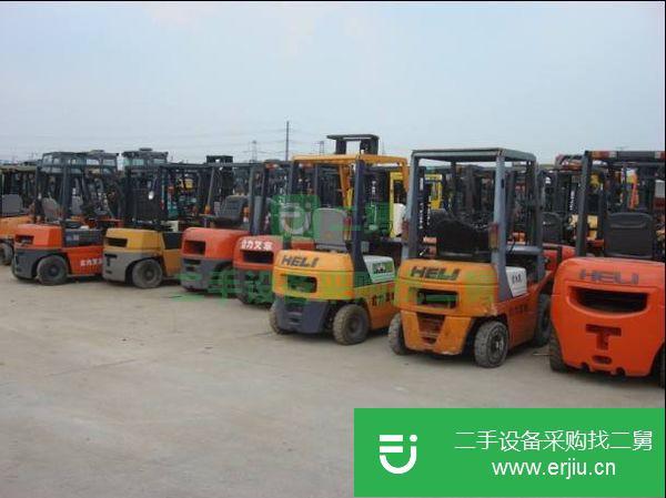 二手叉車3噸4噸5噸廢紙閑置電動叉車