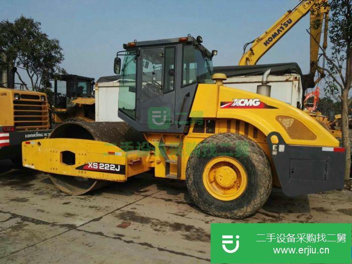 轉讓:二手小型雙鋼輪壓路機，二手徐工22噸壓路機//便宜車出售