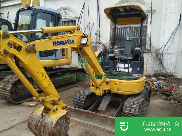 轉讓9成新小松20MR二手挖掘機