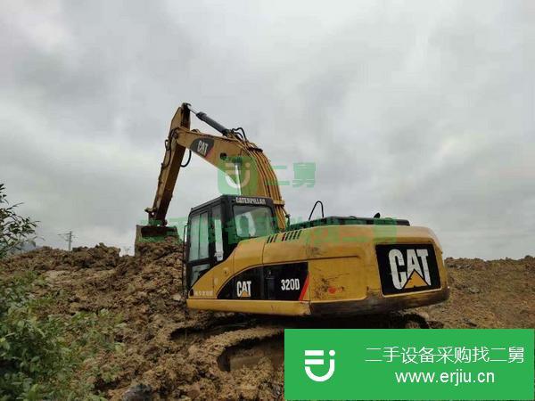 南寧轉讓二手八成新的卡特320D挖掘機
