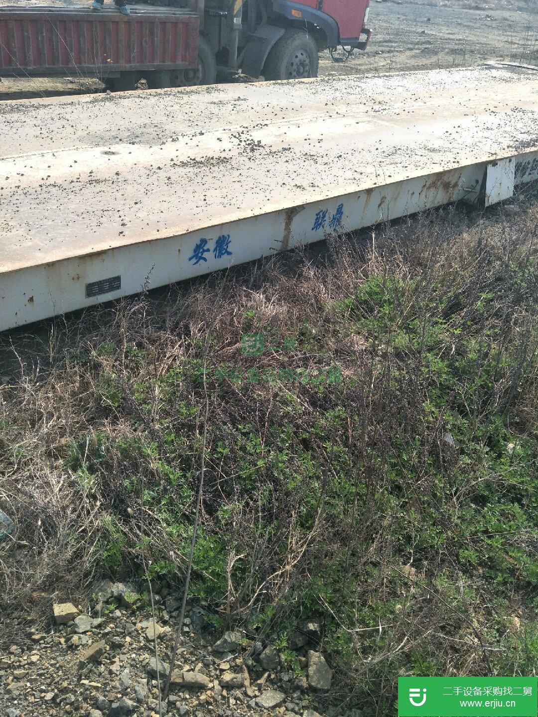 3X9米地磅，100噸，八成新