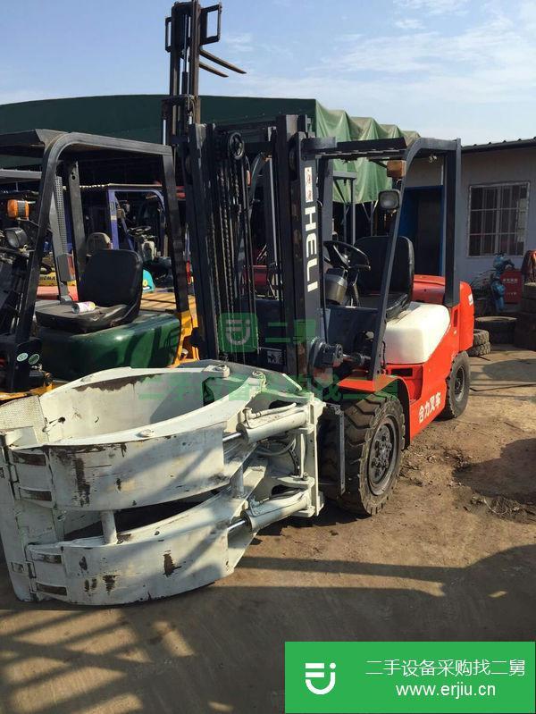轉讓買夾抱叉車 二手叉車2噸3噸3.5噸軟抱夾叉車合力杭州叉車行業首選