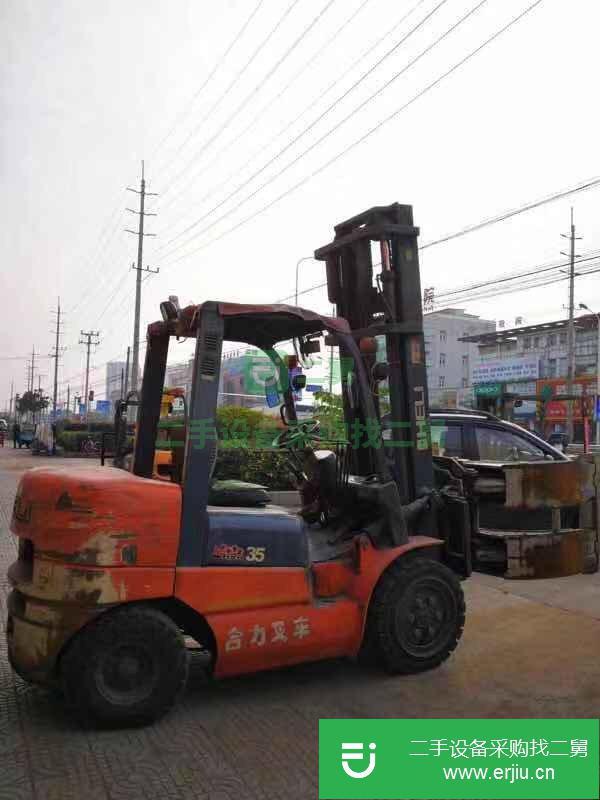 二手杭州3噸柴油叉車