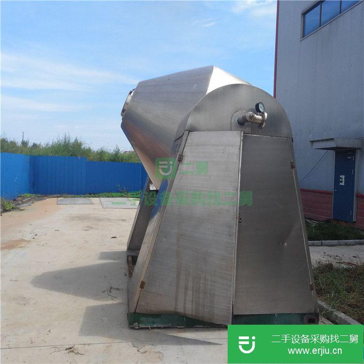 轉讓:二手3000L不銹鋼雙錐干燥機2