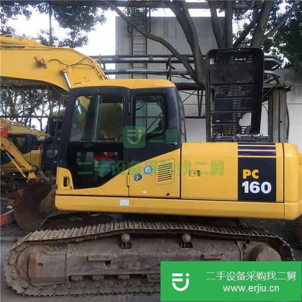 轉讓二手小松160|16噸挖掘機鉤機