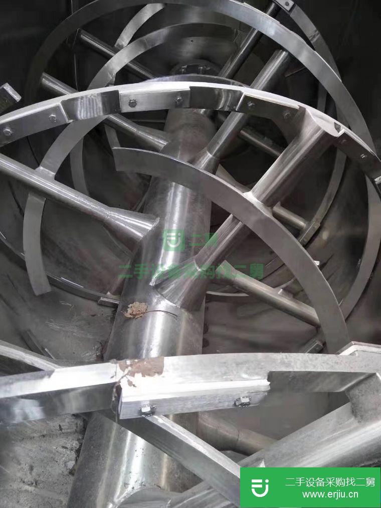 轉讓16噸二手螺帶混合機中美合資品牌