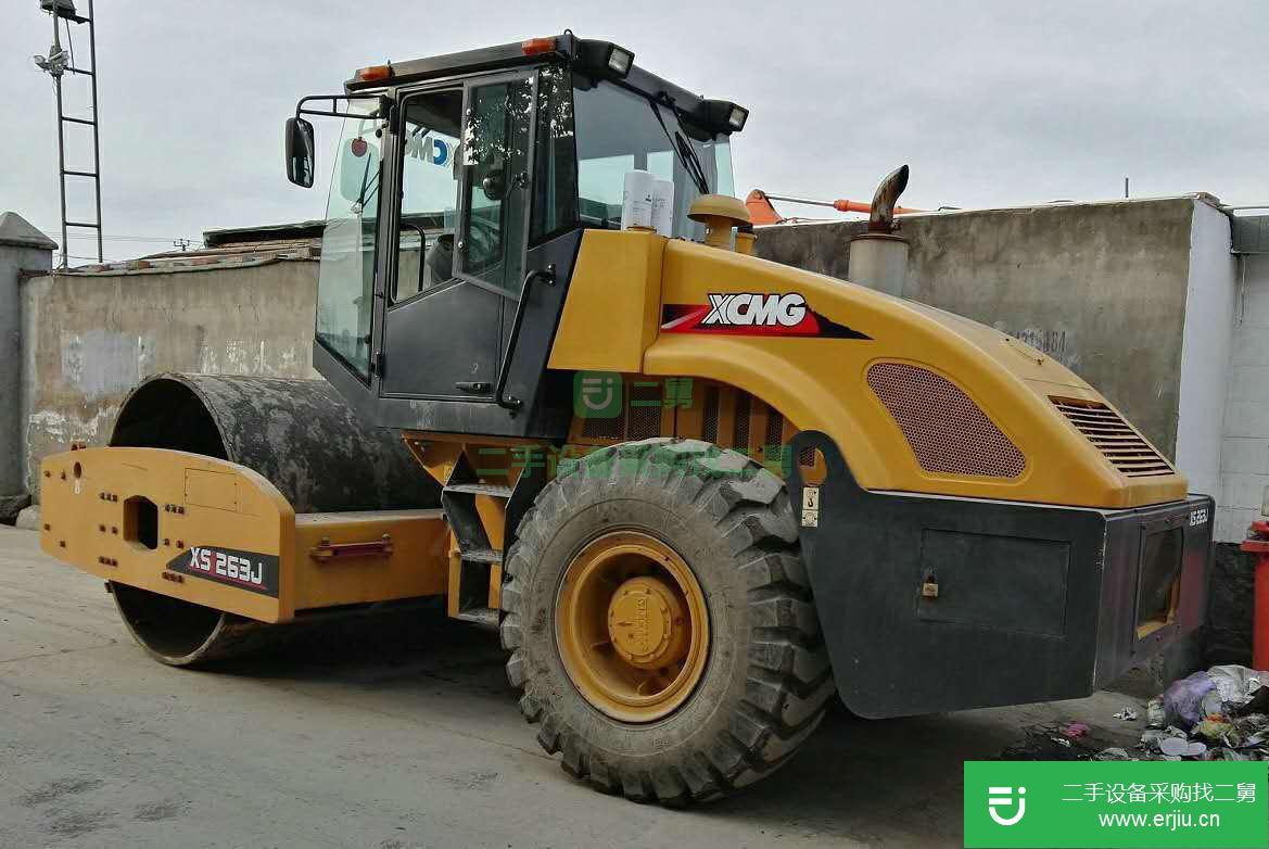 二手22噸壓路機