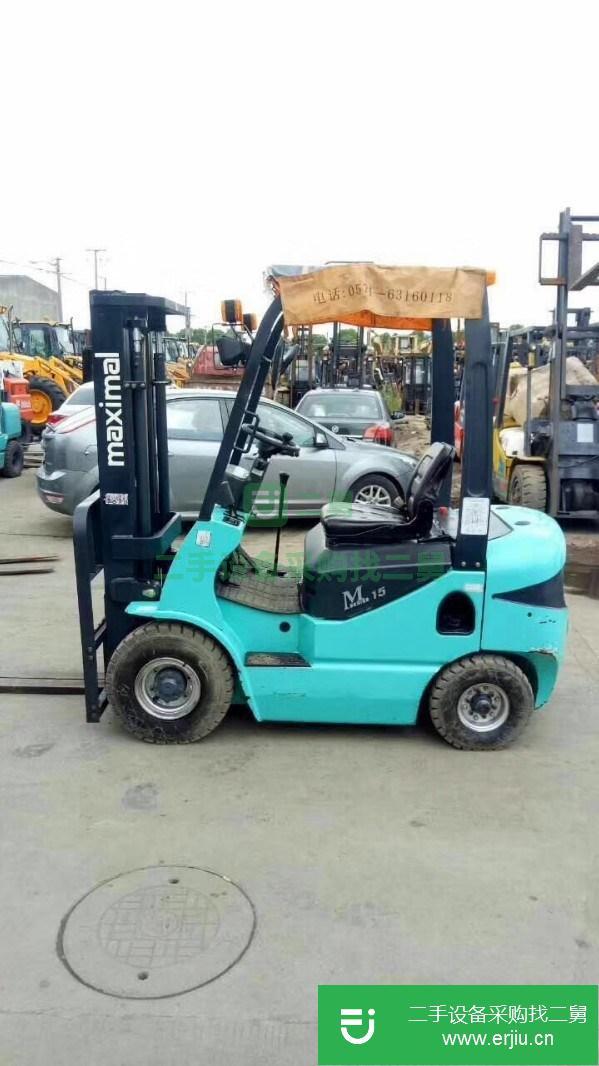 轉讓二手3噸軟包夾叉車 合力3噸舉高4米二手包夾叉車