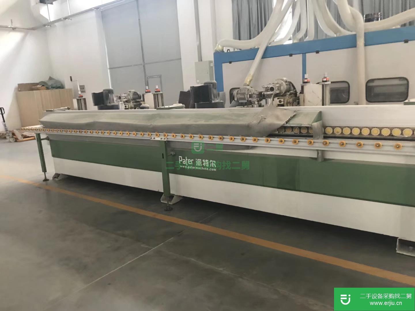 二手派特爾直線砂邊機