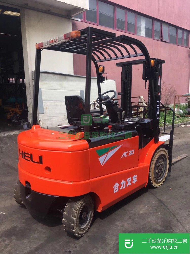 二手合力3噸全交流電動叉車