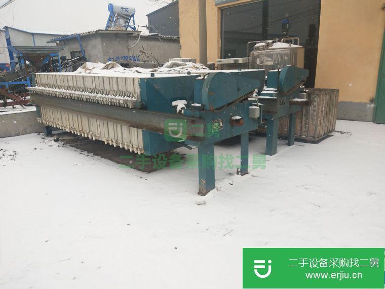 轉(zhuǎn)讓:二手30平方壓濾機(jī) 二手污泥過濾機(jī)