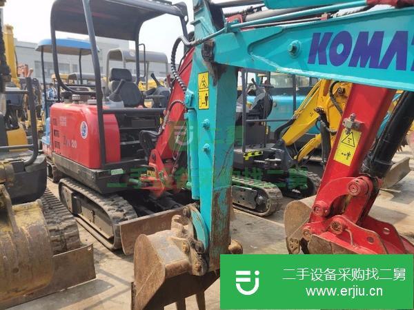 轉(zhuǎn)讓家用 挖土 1噸 2噸 二手 微挖 玉柴13/18農(nóng)用小型挖機(jī)