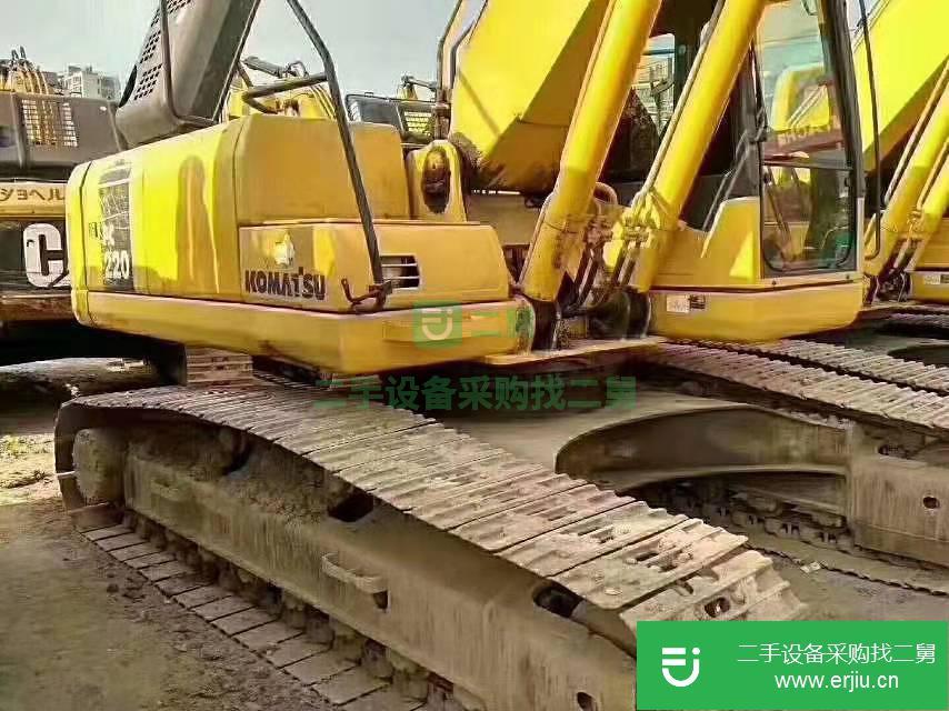 小松 PC220LC-7 挖掘機 (真車實表二手挖掘機)